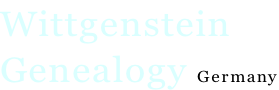 Wittgenstein Genealogy Germany